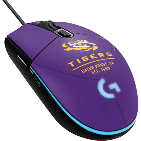 Louisiana State University - LSU Tigers Baton Rouge G203 Prodigy RGB Wired Gaming Mouse Skin